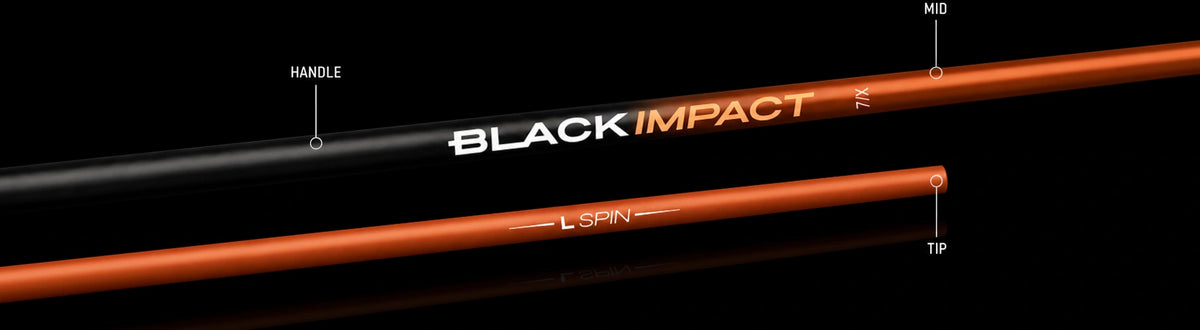 BLACK IMPACT 7 Series golf shaft